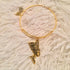 Cultured Charm Bracelets: Queen Nefertiti & Ankh Charm